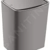 Aqualine Accessori - Pattumiera Touch 8,5 L, Terra TRN-183-05
