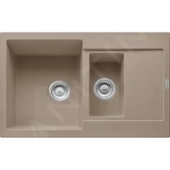 Franke Maris - Lavello In Fragranite MRG 651-78, 780x500 Mm, Cashmere 114.0494.647