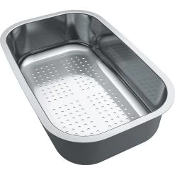 Franke Accessori - Vassoio SKX Per Lavelli, 187x297x72 Mm, Acciaio Inox 112.0461.942