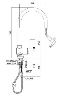 Paffoni Stick - Miscelatore Da Lavello Con Doccetta Estraibile, Cromato SK185CR -Forniture Per Attrezzature Da Cucina 3cac59b74bcfa4580910a535