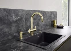 Blanco Trima - Miscelatore Da Lavello Con Funzione Di Filtraggio, Color Oro Satinato 526695 12 Blanco Trima - Miscelatore Da Lavello Con Funzione Di Filtraggio, Color Oro Satinato 526695 -Forniture Per Attrezzature Da Cucina 3e44e5ffca606fbfe5530443