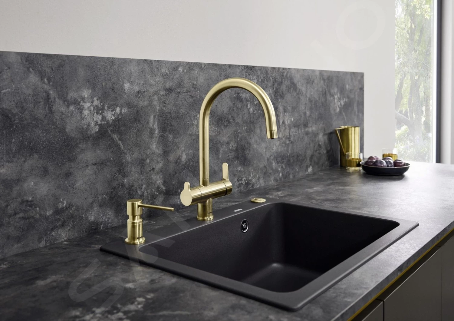 Blanco Trima - Miscelatore Da Lavello Con Funzione Di Filtraggio, Color Oro Satinato 526695 7 Blanco Trima - Miscelatore Da Lavello Con Funzione Di Filtraggio, Color Oro Satinato 526695 - immagine 5