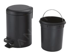 Sapho Accessori Bagno Gedy - Pattumiera Potty 3 L, Soft Close, Nero Opaco 320914 -Forniture Per Attrezzature Da Cucina 3ff196d6d2727bc22fec2939