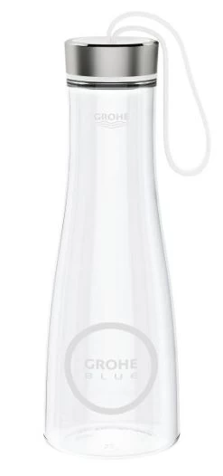 Grohe Blue Pure - Bottiglia Da Viaggio, 500 Ml, Trasparente 40848000