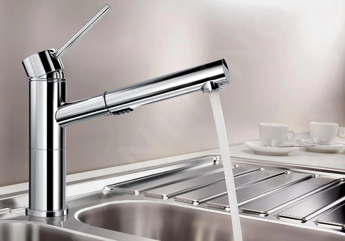 Blanco Alta S - Miscelatore Da Lavello Con Doccetta Estraibile, Cromo 518407 7 Blanco Alta S - Miscelatore Da Lavello Con Doccetta Estraibile, Cromo 518407 - immagine 5