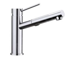 Blanco Alta S - Miscelatore Da Lavello Con Doccetta Estraibile, Cromo 518407