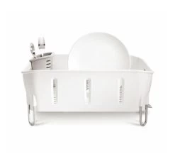 Simplehuman Accessori Per Cucina - Scolapiatti 370x326x172 Mm, Bianco KT1104 -Forniture Per Attrezzature Da Cucina 43a9017dd352124fa4b88334