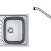 Franke Set - Set N76, Lavello In Acciaio Inox SKN 611-63 E Miscelatore FB 250.031, Acciaio Inox/cromo 101.0618.837 -Forniture Per Attrezzature Da Cucina 445f2e525bd06f417533cf24
