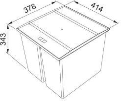 Franke Differenziatori - Pattumiera Incorporata Easysort 450-2-0 121.0494.182 7 Franke Differenziatori - Pattumiera Incorporata Easysort 450-2-0 121.0494.182 -Forniture Per Attrezzature Da Cucina 450bdd8b6a0e7632f74b756f