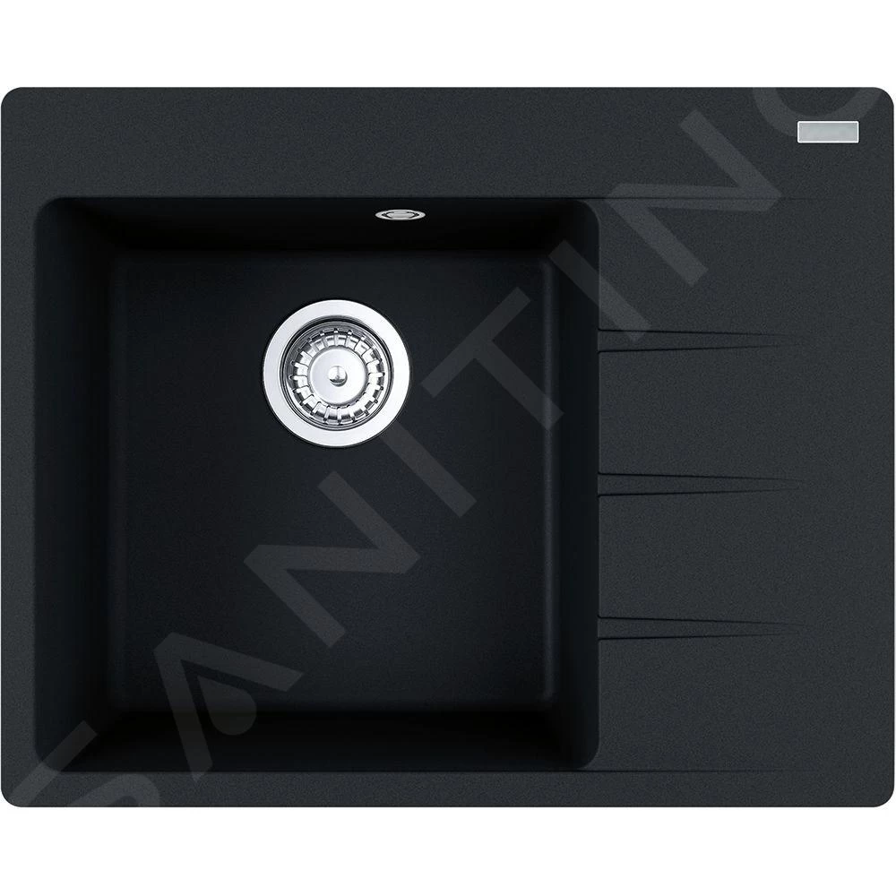 Franke Set - Set G215, Lavello In Fragranite CNG 611-62 TL/2 E Miscelatore FC 3055.901, Nero Spazzolato/cromo 114.0675.669 6 Franke Set - Set G215, Lavello In Fragranite CNG 611-62 TL/2 E Miscelatore FC 3055.901, Nero Spazzolato/cromo 114.0675.669 - immagine 4