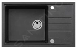 Alveus Set - Set Lavello Intermezzo 130 E Miscelatore Nina, Carbon SETA015 -Forniture Per Attrezzature Da Cucina 45bc981580b5d37530f08bec