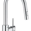Grohe Concetto - Miscelatore Per Lavello Con Doccetta Estraibile, Cromato 31483002 -Forniture Per Attrezzature Da Cucina 46a13a06bd1f1586f4fd86d4