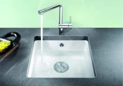 Blanco Subline 375 - Lavello In Ceramica, 414x456 Mm, Bianco Lucido 523726 -Forniture Per Attrezzature Da Cucina 470df046d334a3f57dbbf5ff