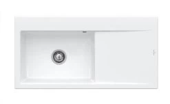 Villeroy & Boch Subway Style 60 - Lavello In Ceramica 100x51 Cm, CeramicPlus, Snow White 336201KG