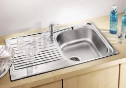 Blanco Tipo 45 - Lavello, 780x500 Mm, Compact, Acciaio Inox Lucido Naturale 513441 -Forniture Per Attrezzature Da Cucina 493f8028fc446d0ee4a0ba14