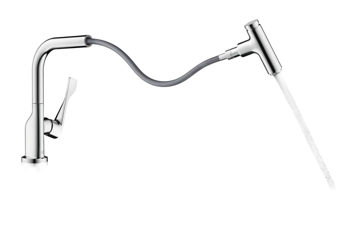Axor Citterio - Miscelatore Monocomando Da Lavello, Con Bocca Di Erogazione Estraibile, Cromato 39861000 5 Axor Citterio - Miscelatore Monocomando Da Lavello, Con Bocca Di Erogazione Estraibile, Cromato 39861000 - immagine 3