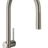 Hansgrohe M54 - Miscelatore Da Lavello Talis Con Doccetta Estraibile, Simil Inox 72800800 -Forniture Per Attrezzature Da Cucina 49a6bf7a5dcceb3413cb5e51