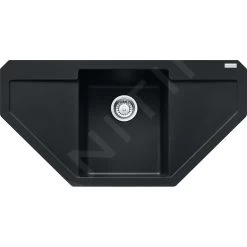 Franke Maris - Lavello In Fragranite MRG 612 E, 960x500 Mm, Nero Opaco 114.0637.572
