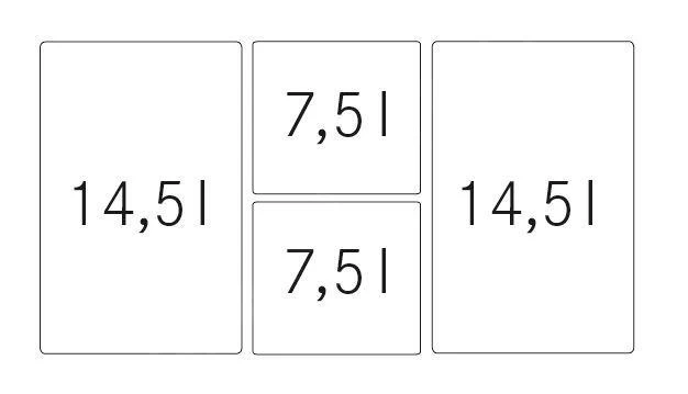 Franke Differenziatori - Pattumiera Incorporata Easysort 600-2-2 121.0494.193 5 Franke Differenziatori - Pattumiera Incorporata Easysort 600-2-2 121.0494.193 - immagine 3