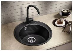 Blanco Riona 45 - Lavello In Silgranit, Diametro 500 Mm, Antracite 521396 -Forniture Per Attrezzature Da Cucina 4e77fa56ed8f8f0885ec0cd2