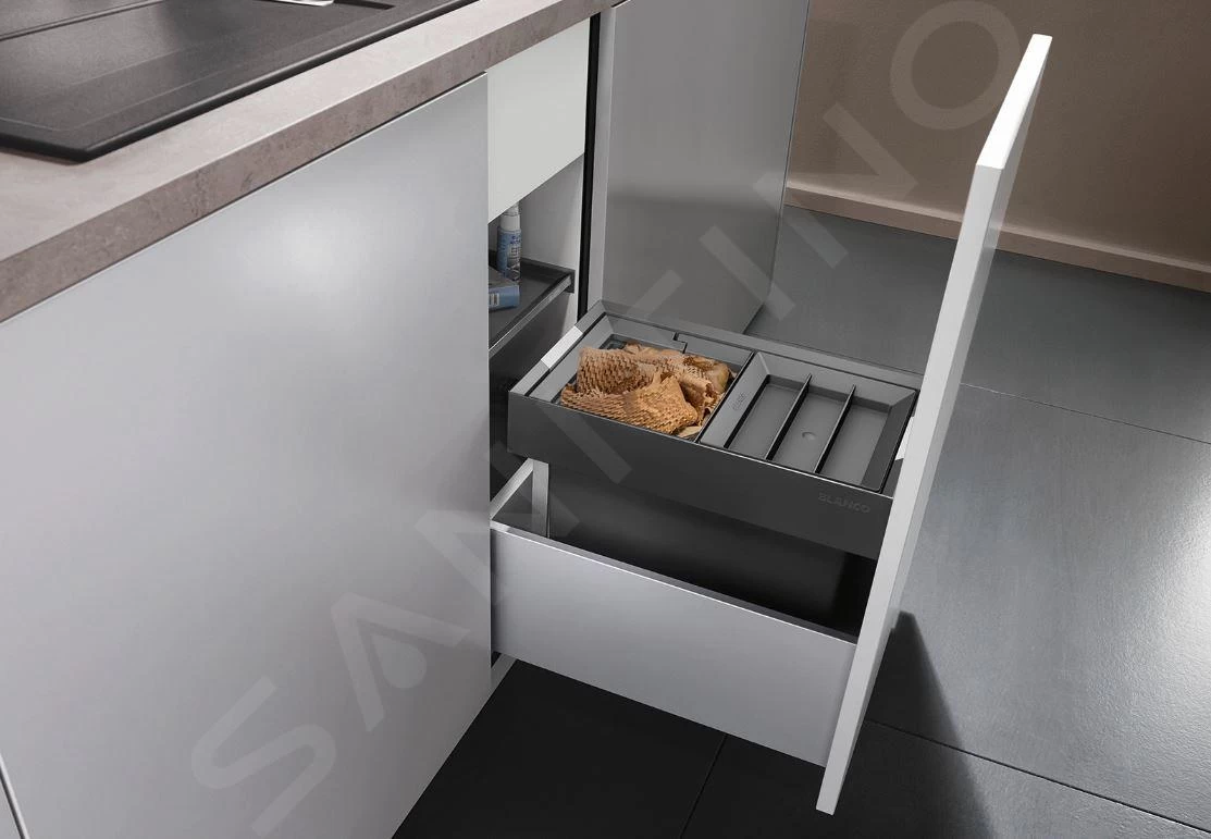 Blanco Flexon II - Pattumiera Incorporata, Differenziata, Capienza 16 L 521467 6 Blanco Flexon II - Pattumiera Incorporata, Differenziata, Capienza 16 L 521467 - immagine 4