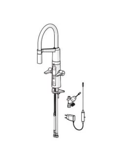 Hansa Fit - Miscelatore Elettronico Hybrid Da Lavello, Valvola Di Arresto Elettronica, Nero/cromo 65262213 11 Hansa Fit - Miscelatore Elettronico Hybrid Da Lavello, Valvola Di Arresto Elettronica, Nero/cromo 65262213 -Forniture Per Attrezzature Da Cucina 5170c200d56affe8108529bb