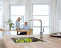 Grohe Minta - Miscelatore Per Lavello Con Docetta Estraibile, Cromato 30274000 -Forniture Per Attrezzature Da Cucina 5276f09bf28c5cbdcd3b20e2