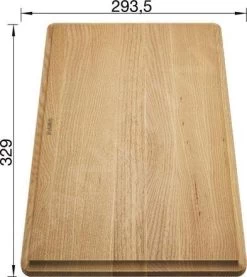 Blanco Accessori - Tagliere Faron, 239,5x329 Mm, Frassino 237118 -Forniture Per Attrezzature Da Cucina 544919e483f7940fb93597c0