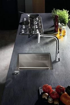 Hansgrohe Lavelli - Lavello Sottopiano S719-U400, Acciaio Inox 43425800 -Forniture Per Attrezzature Da Cucina 563371af083b31420c0df4e5