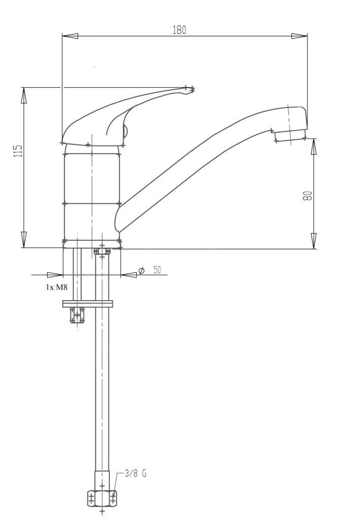 Novaservis Metalia 55 - Miscelatore Da Lavello Senza Pressione, Cromo 55097,0 4 Novaservis Metalia 55 - Miscelatore Da Lavello Senza Pressione, Cromo 55097,0 - immagine 2