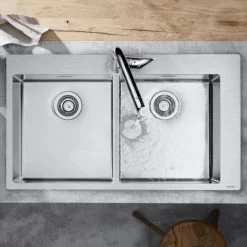 Hansgrohe Lavelli - Lavello Ad Incasso S711-F765, Acciaio Inox 43303800 -Forniture Per Attrezzature Da Cucina 58ed0e3a3184e224b864db92