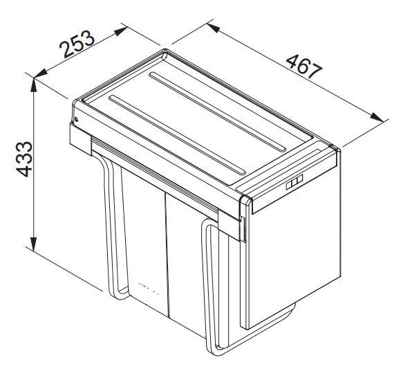 Franke Cube - Differenziatore Cube 30 134.0039.553 4 Franke Cube - Differenziatore Cube 30 134.0039.553 - immagine 2