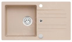 Alveus Set - Set Lavello In Granito Cortina 140 E Miscelatore Tonia, Beige SETA733 -Forniture Per Attrezzature Da Cucina 59b9dcebef350b32308562a3