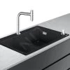 Hansgrohe Lavelli - Set Lavello E Miscelatore C51-F635-09, Grafite Nera/cromo 43220000 -Forniture Per Attrezzature Da Cucina 5a7b5a584488ffe969c4b1dd
