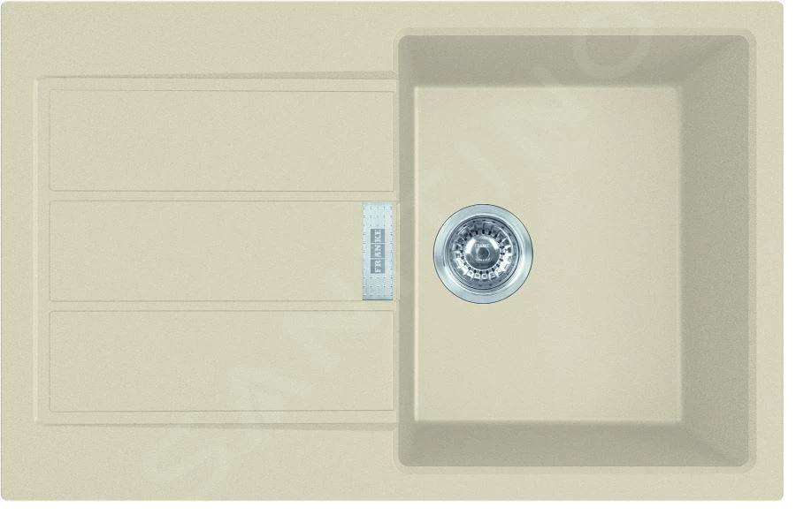 Franke Sirius 2.0 - Lavello In Tectonite S2D 611-78, 780x500 Mm, Beige 143.0670.896 3 Franke Sirius 2.0 - Lavello In Tectonite S2D 611-78, 780x500 Mm, Beige 143.0670.896