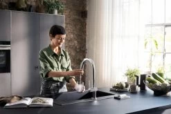 Hansgrohe Aqittura M91 - Miscelatore Da Lavello, Con Bocca Di Erogazione Estraibile, SodaSystem, SBox, Cromo 76836000 -Forniture Per Attrezzature Da Cucina 5ae19349afbe98d401c8d160