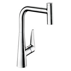 Hansgrohe Talis Select M51 - Miscelatore Da Lavello M5115-H300 Con Doccetta Estraibile, SBOX, Cromato 73853000