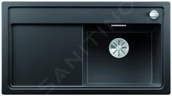 Blanco Zenar 5 - Lavello In Silgranit, 915x510 Mm, Con Comando Remoto Dello Scarico E Accessori, Nero 526045