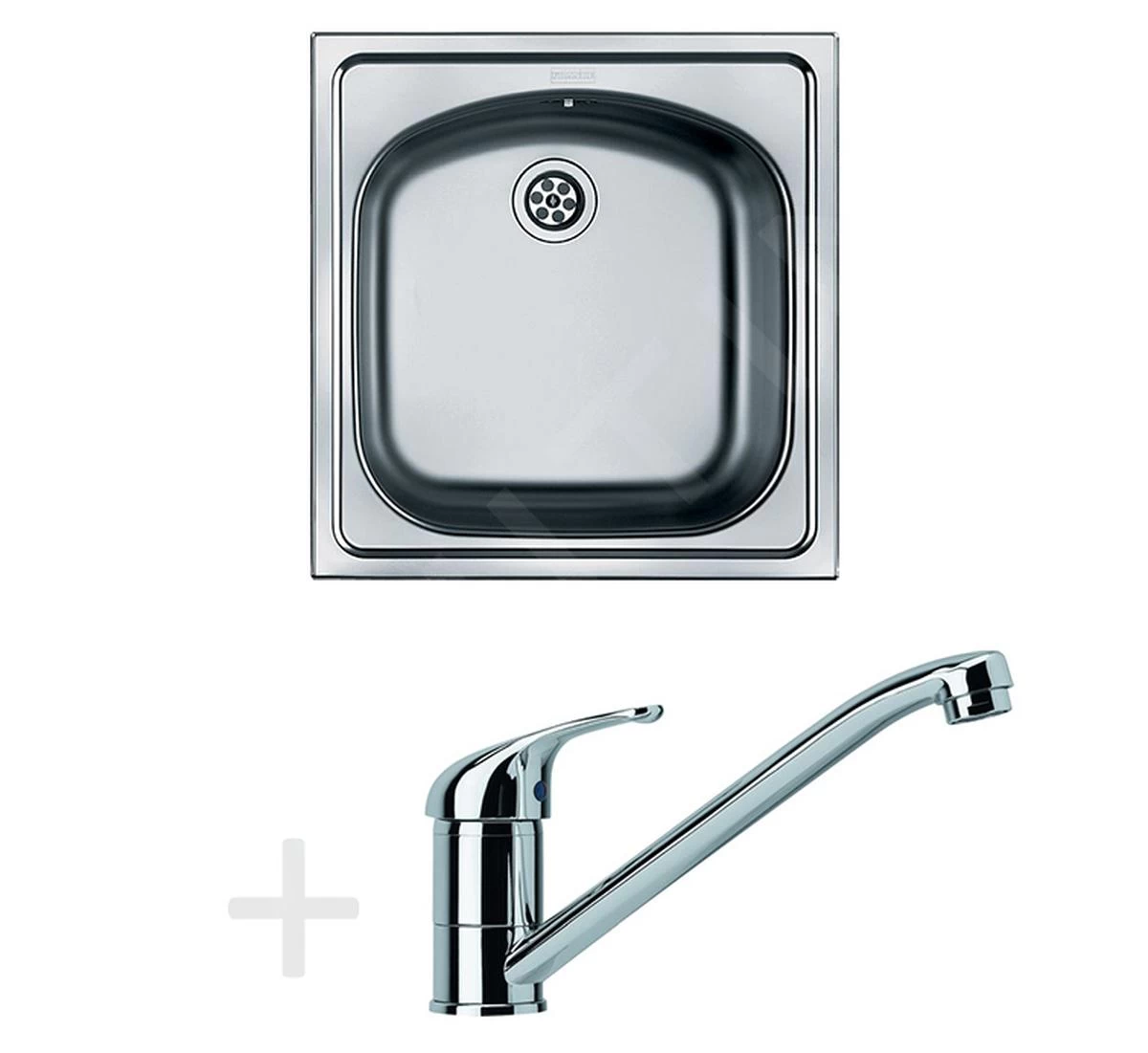 Franke Set - Set Per Cucina N31, Lavello In Acciaio Inox ETN 610 + Miscelatore FB 250, Cromo 101.0283.213 3 Franke Set - Set Per Cucina N31, Lavello In Acciaio Inox ETN 610 + Miscelatore FB 250, Cromo 101.0283.213