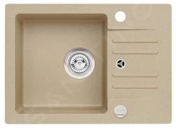 Alveus Cortina - Lavello In Granito 580x420 Mm, Beige 1133779