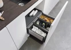 Blanco Select - Pattumiera Incorporata, Differenziata, 45 L 526204 -Forniture Per Attrezzature Da Cucina 6471e355860f4f8c13b38e8f