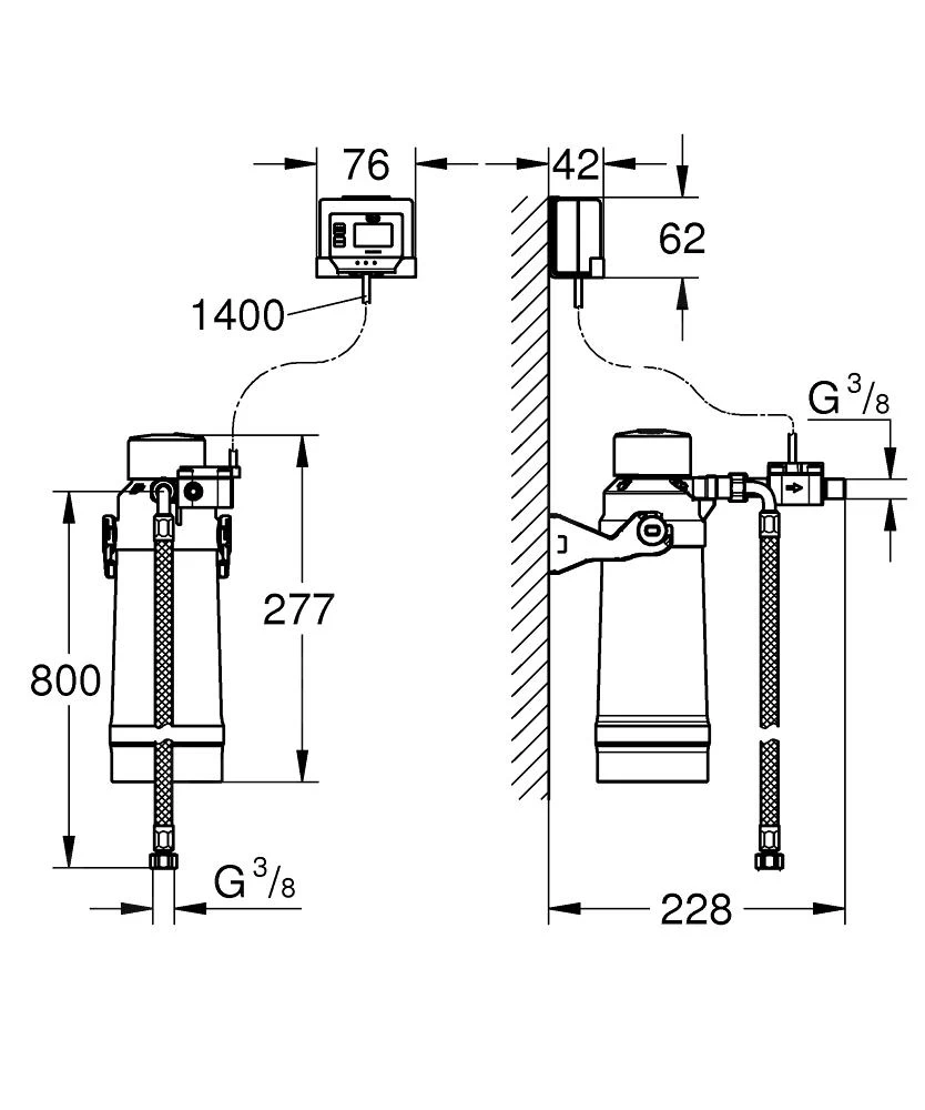 Grohe Blue Pure - Filtro Ultrasafe Con Testata Di Filtraggio 40876000 4 Grohe Blue Pure - Filtro Ultrasafe Con Testata Di Filtraggio 40876000 - immagine 2
