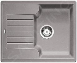 Blanco Zia 40 - Lavello In Silgranit, 615x500 Mm, Color Alluminio 516919