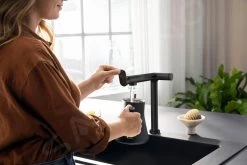 Hansgrohe Aqittura M91 - Miscelatore Da Lavello Con Dispositivo Di Filtraggio, Nero Opaco 76804670 -Forniture Per Attrezzature Da Cucina 695b66b9148bb8498da1796f