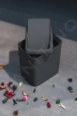 Aqualine Accessori - Pattumiera Soft 5 L, Antracite TRN-187-04 -Forniture Per Attrezzature Da Cucina 6b08b477f840f389a83f7787