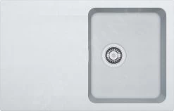 Franke Orion - Lavello In Tectonite OID 611-78, 780x500 Mm, Bianco 114.0288.585