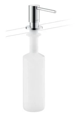 Axor Uno - Dispenser Di Sapone Liquido, 500 Ml, Cromo 42818000
