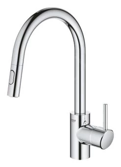 Grohe Concetto - Miscelatore Per Lavello Con Doccetta Estraibile, Cromato 31483002 14 Grohe Concetto - Miscelatore Per Lavello Con Doccetta Estraibile, Cromato 31483002 -Forniture Per Attrezzature Da Cucina 6f1deca15c13f1866b0e48c4