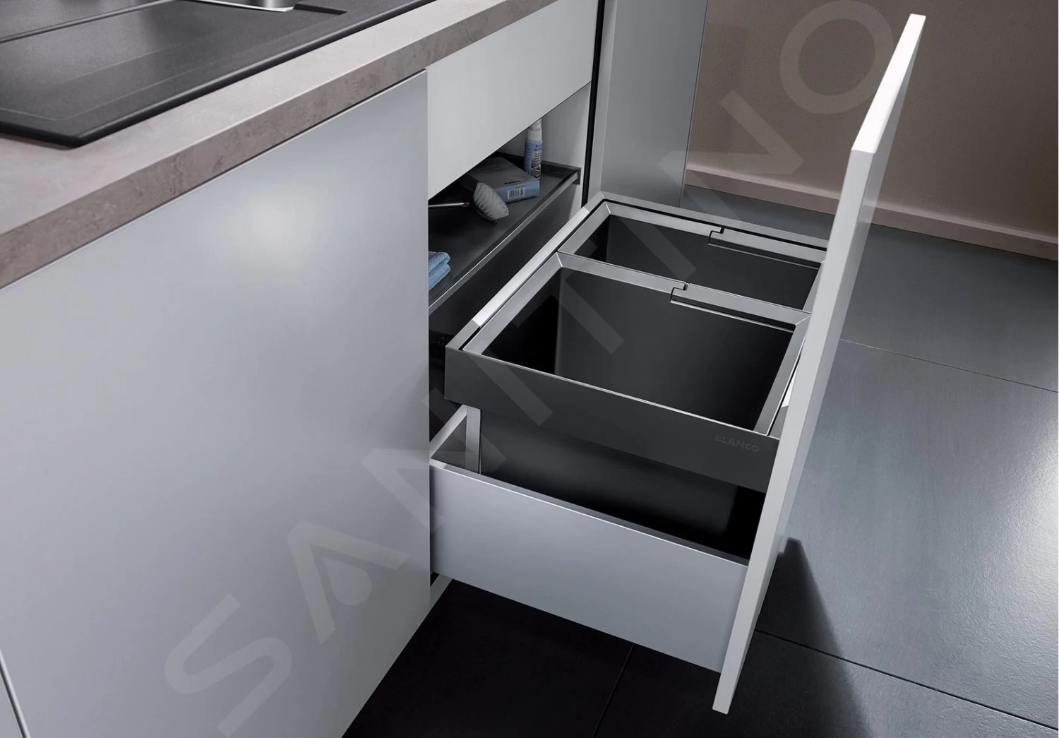 Blanco Flexon II - Pattumiera Ad Incasso, Differenziata, 49 L 521471 6 Blanco Flexon II - Pattumiera Ad Incasso, Differenziata, 49 L 521471 - immagine 4