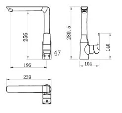 Novaservis Nobless Tina - Miscelatore Da Lavello, Cromo 38714,0 -Forniture Per Attrezzature Da Cucina 70b1ce6c38e4c55efc3b7dbc